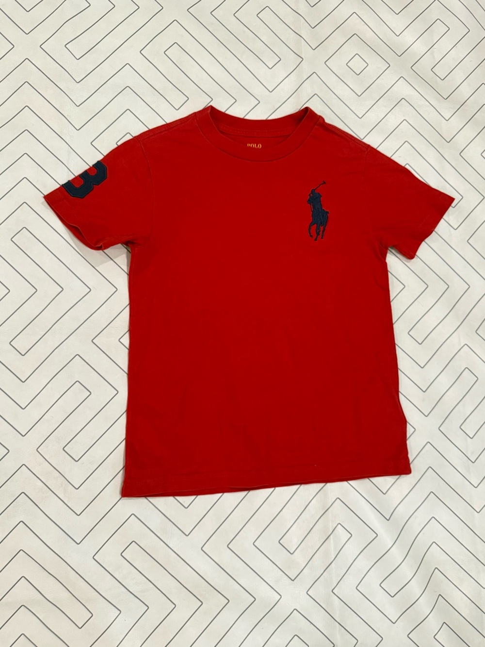 Polo by Ralph Lauren Kids Red Short-Sleeve Logo Tee